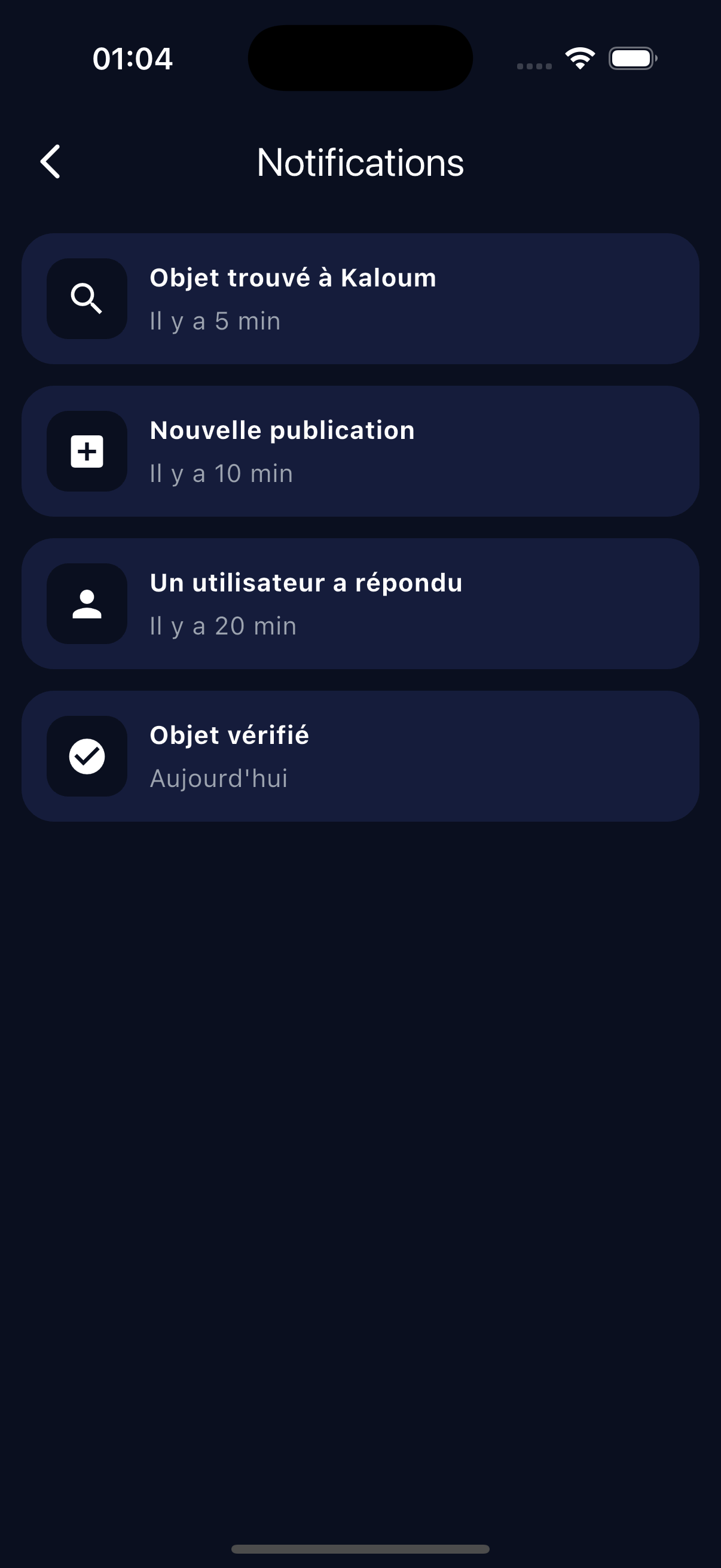 Notifications